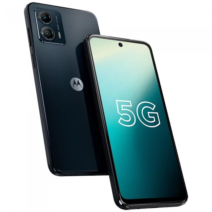 Celular Motorola Moto G53 5G Grafite 128GB, 4GB RAM, Tela de 6.5", Câmera Traseira Dupla de 50MP, Selfies de 8 MP, Android e Processador Snapdragon 480+